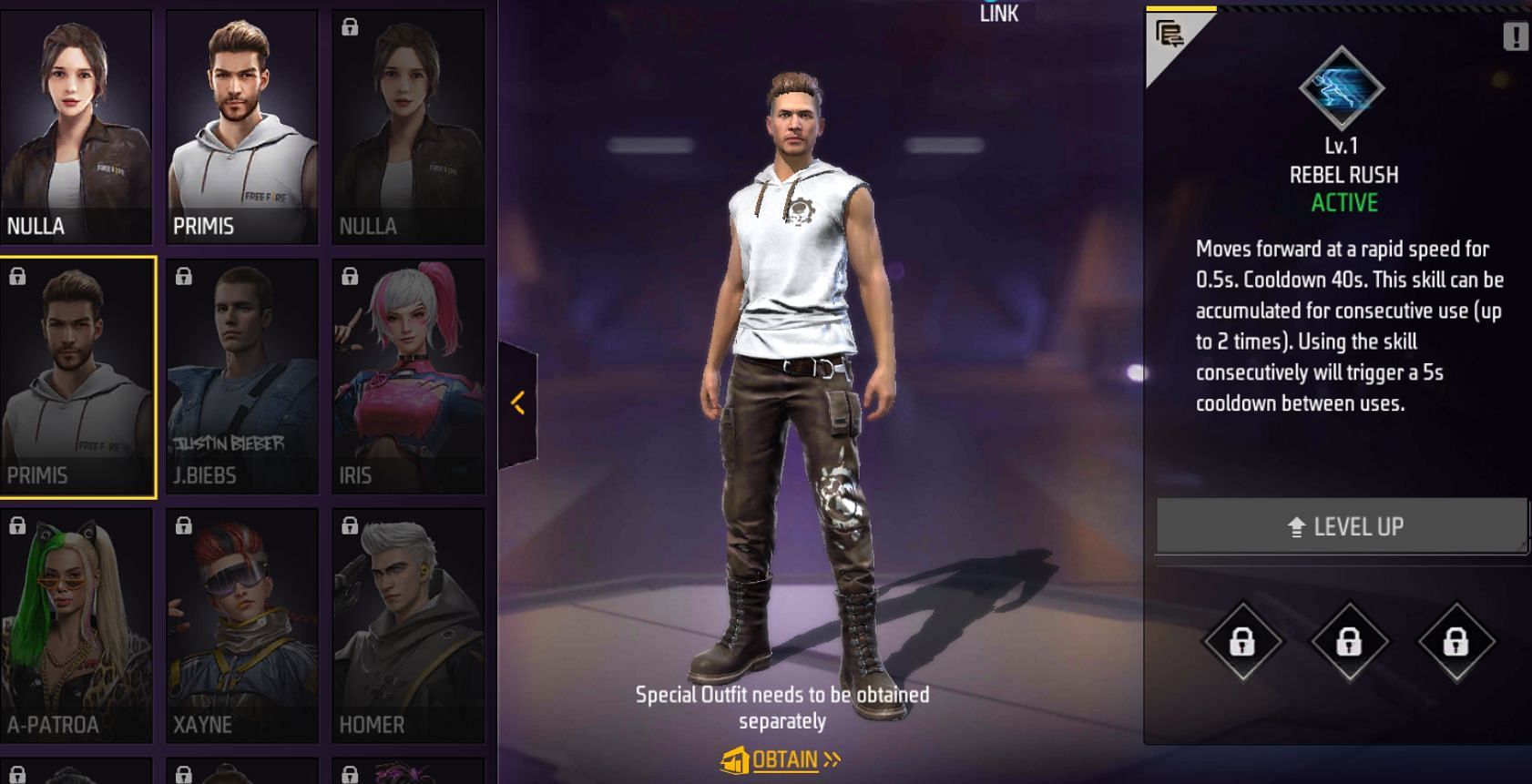 Mystery Character (Male) {Image via Garena}